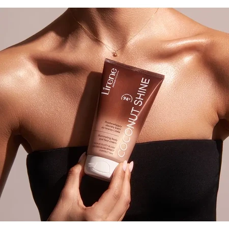 Lirene Crema autobronceadora iluminadora para rostro y cuerpo, 150 ml