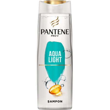 Pantene PRO-V Aqua Light Champú para cabello graso, 400 ml