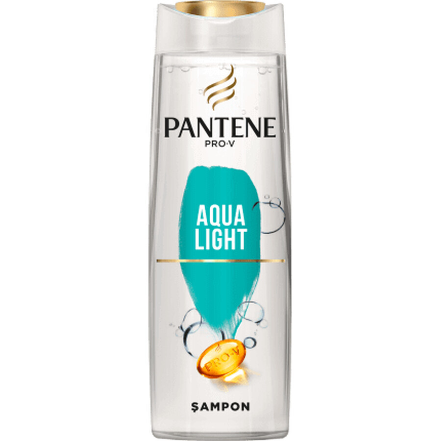 Pantene PRO-V Aqua Light Champú para cabello graso, 400 ml