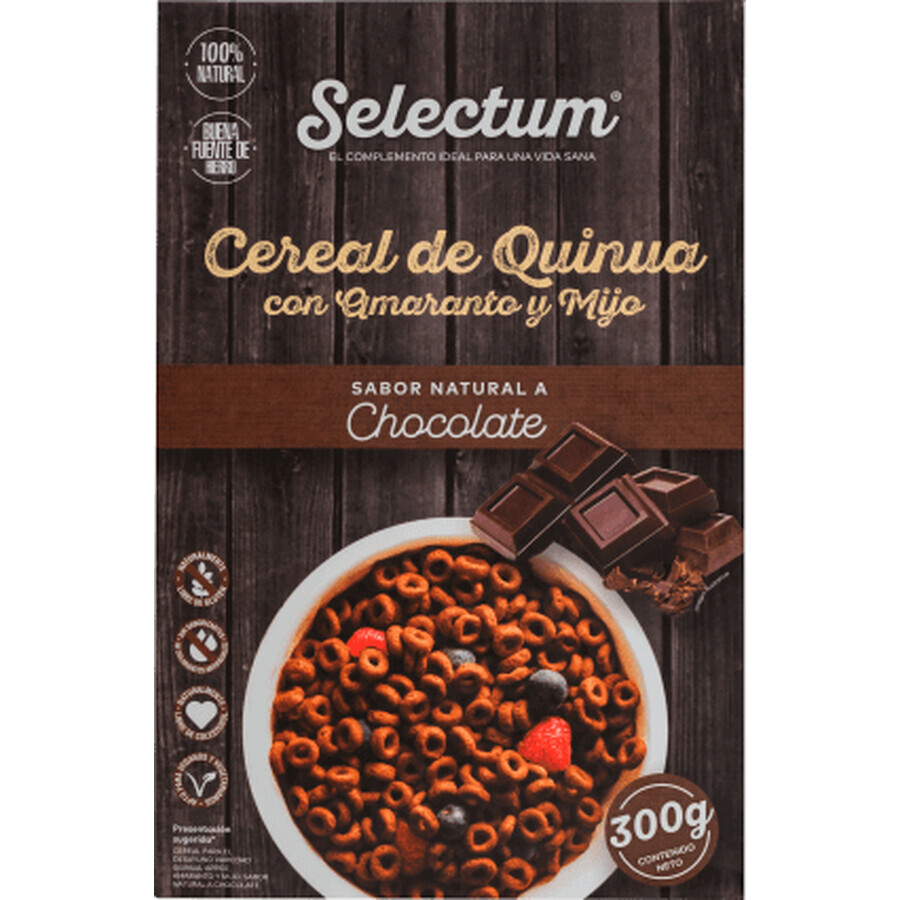 Perfect foods Cereales de quinoa con mijo y chocolate, 300 g