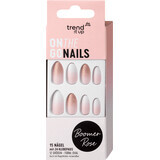 Trend !t up On The Go Nagels kunstnagels Boomer Rose, 15 stuks