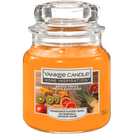 Yankee Candle Exotisch Fruit Geurkaars, 1 stuk