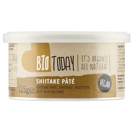 Bio veganistische room met shiitake, 125 g, Bio Today