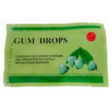 Druppels voor neus, keel, borst Hoestgom Unick, 40 g, Shanghai Rong Xing