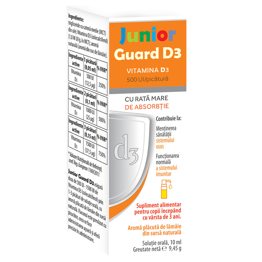 Junior Guard D3, 10 ml, Magna Pharm