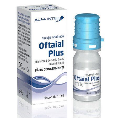 Oftaial Plus solución oftálmica, 10 ml, Alfa Intes