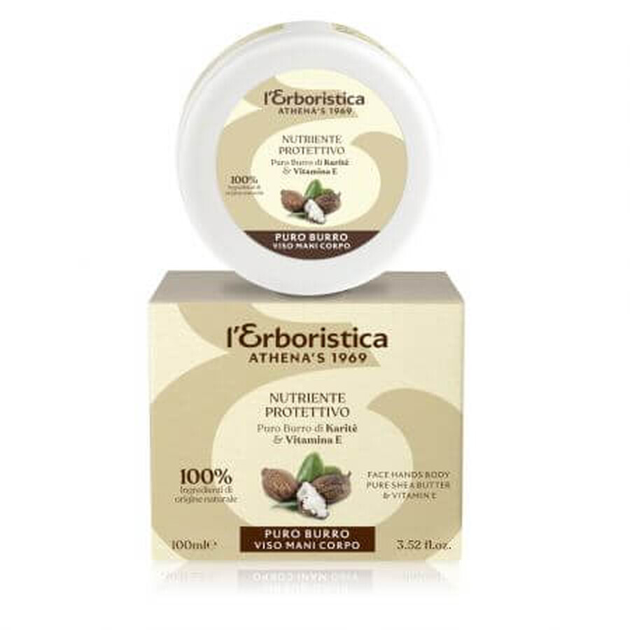 Manteca de karité nutritiva para rostro y cuerpo, 100 ml, L'Erboristica