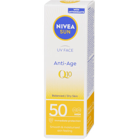 Nivea Sun Crema Facial SPF50, 50 ml