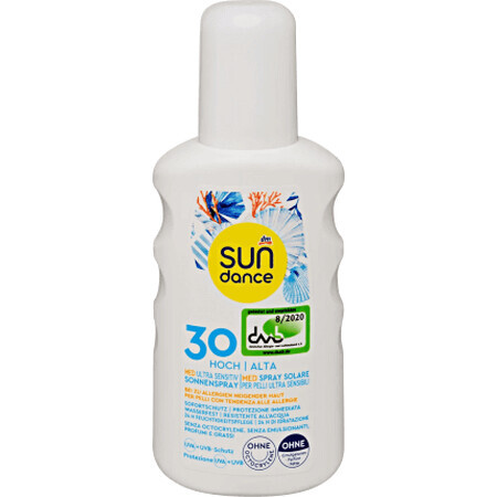 Sundance Ultra Sensitive Med Zonnebrandspray, 200 ml