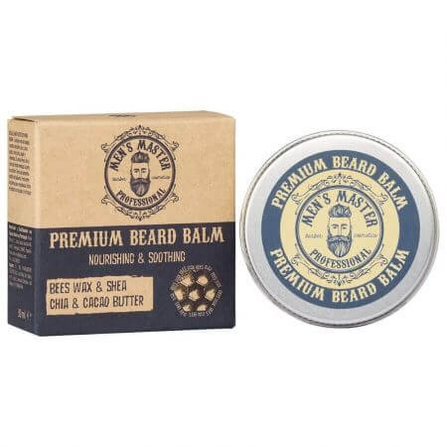 Balsamo da barba per uomo, 30 ml, Men's Master Professional