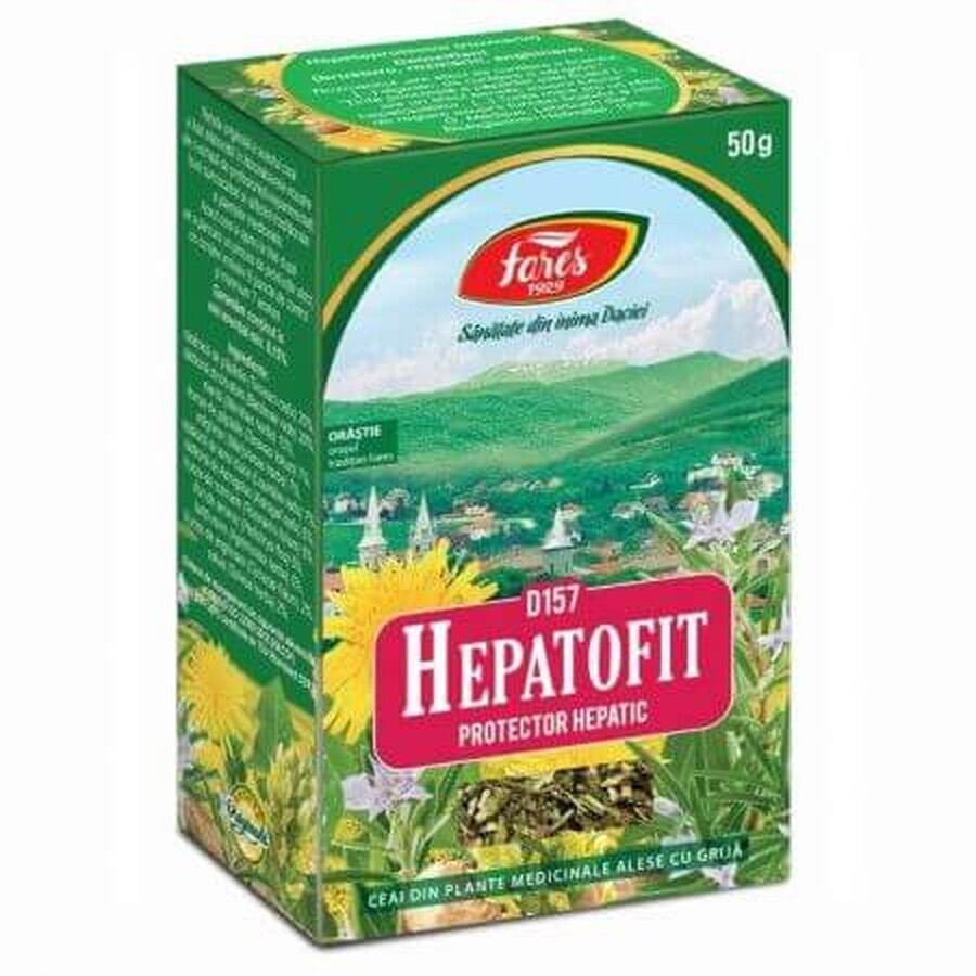 Hepatofit Té, 50 g, Fares