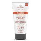 Crema de manos antiedad con vitamina C y FPS 30, 75 ml, Equivalenza