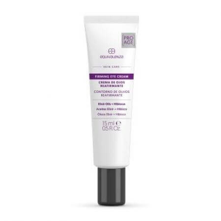 Crema reafirmante para el contorno de ojos con aceites esenciales, 15 ml, Equivalenza