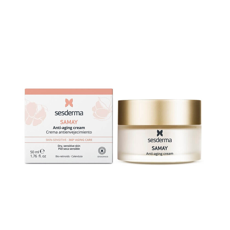 Sesderma Samay Crème pour le visage, le cou et le décolleté, 50 ml