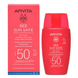 Bee Sun Safe Invisible Fluid Zonnebeschermingscrème SPF50, 50 ml, Apivita