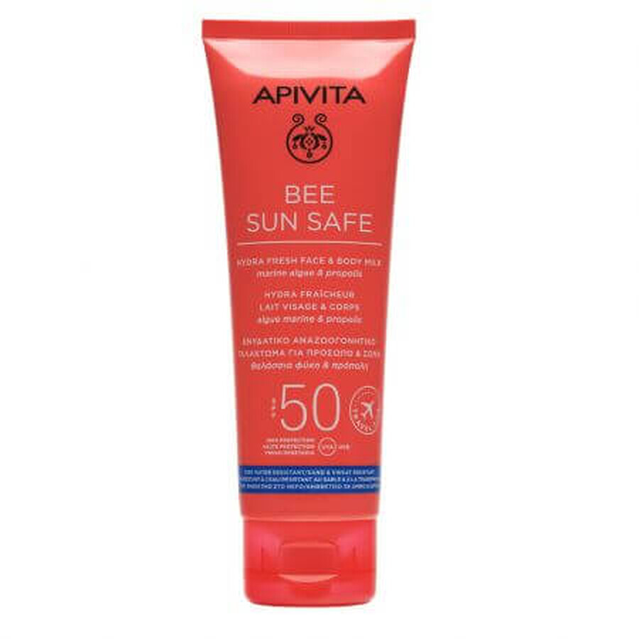 Bee Sun Safe Travel SPF50 Sonnenschutz Körper- und Hautlotion, 100 ml, Apivita