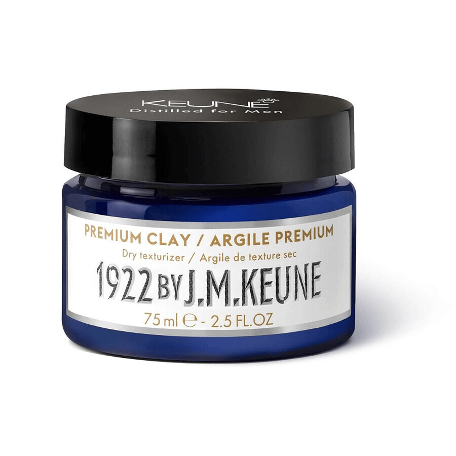 Pomata per uomo con texture all'argilla 1922 Premium Clay, 75 ml, Keune