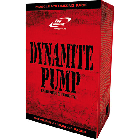 Dynamite Pump, 30 paquetes, Pro Nutrition