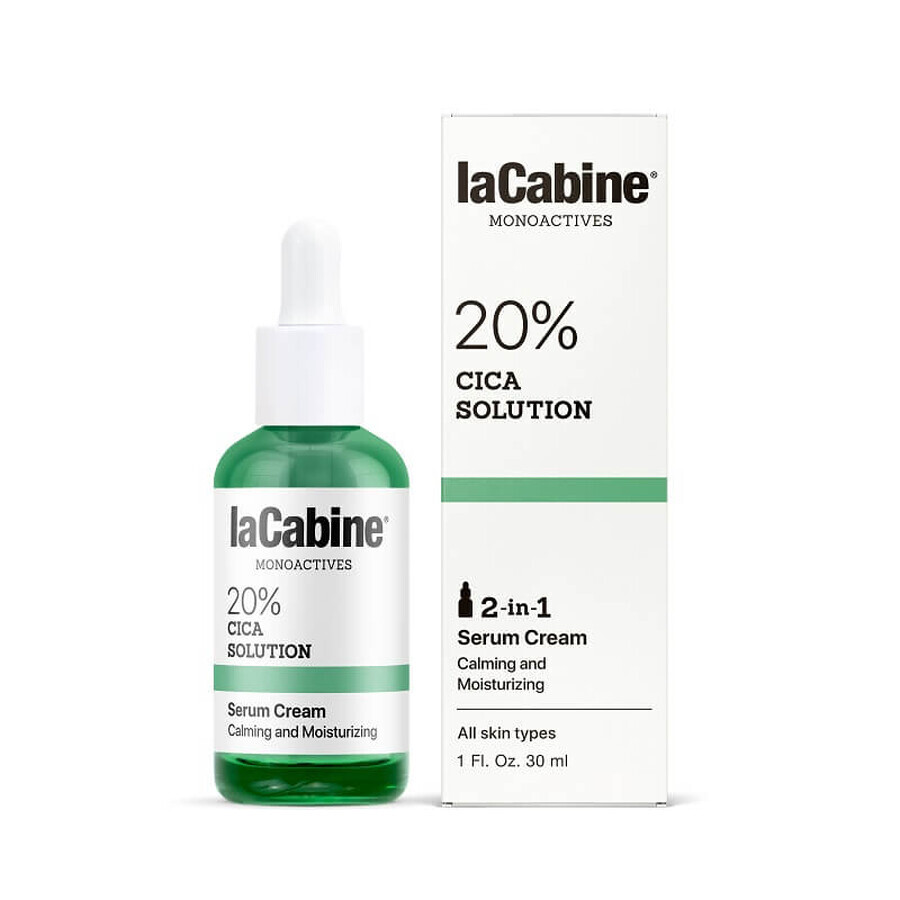 Ser-crème Monoactives 20% Cica Solution, 30 ml, La Cabine