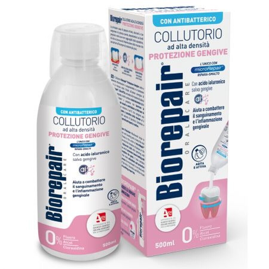 Enjuague bucal para la protección de las encías Biorepair, 500 ml, Coswell