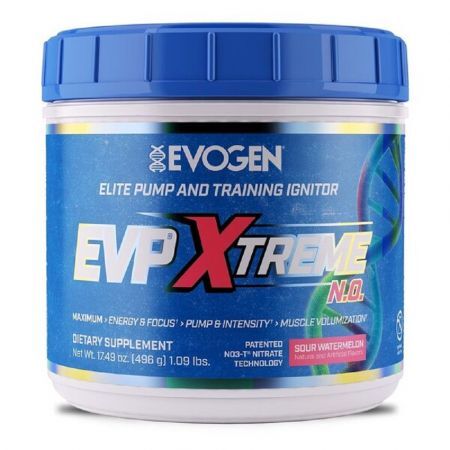 Pre allenamento EVP Xtreme, anguria acida, 480 g, Evogen