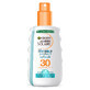 Invisible Protect Ambre Solaire Spray Corporal, FPS 30, 200 ml, Garnier