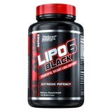 Lipo 6 Black suplemento quemador de grasa, 120 cápsulas, Nutrex