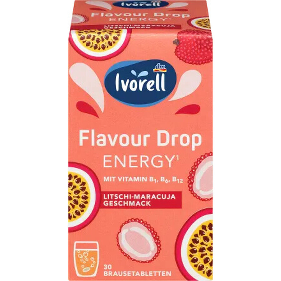 Ivorell Gotas energéticas efervescentes, 66 g, 30 comprimidos