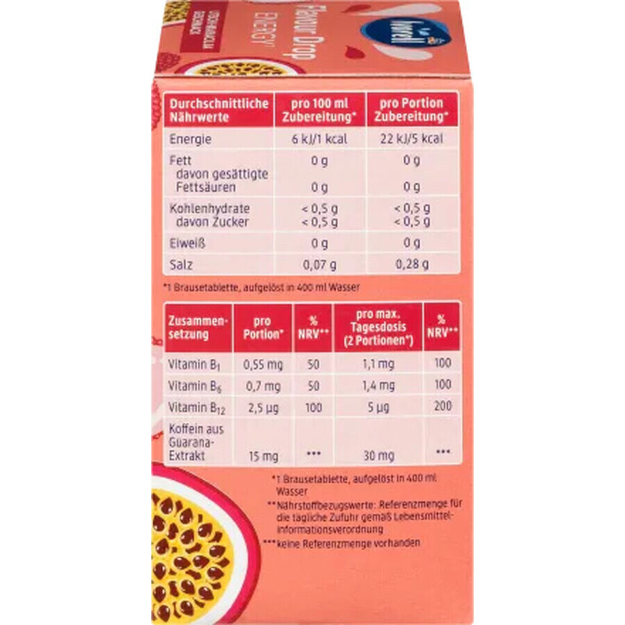 Ivorell Gotas energéticas efervescentes, 66 g, 30 comprimidos