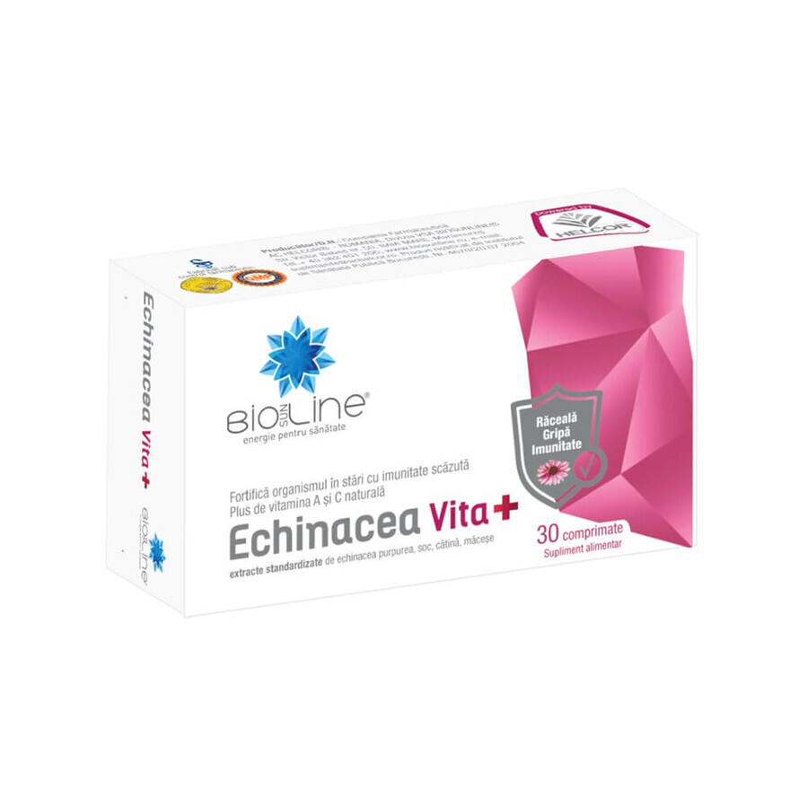 Echinacea Vita + Bioline, 30 comprimidos, Helcor