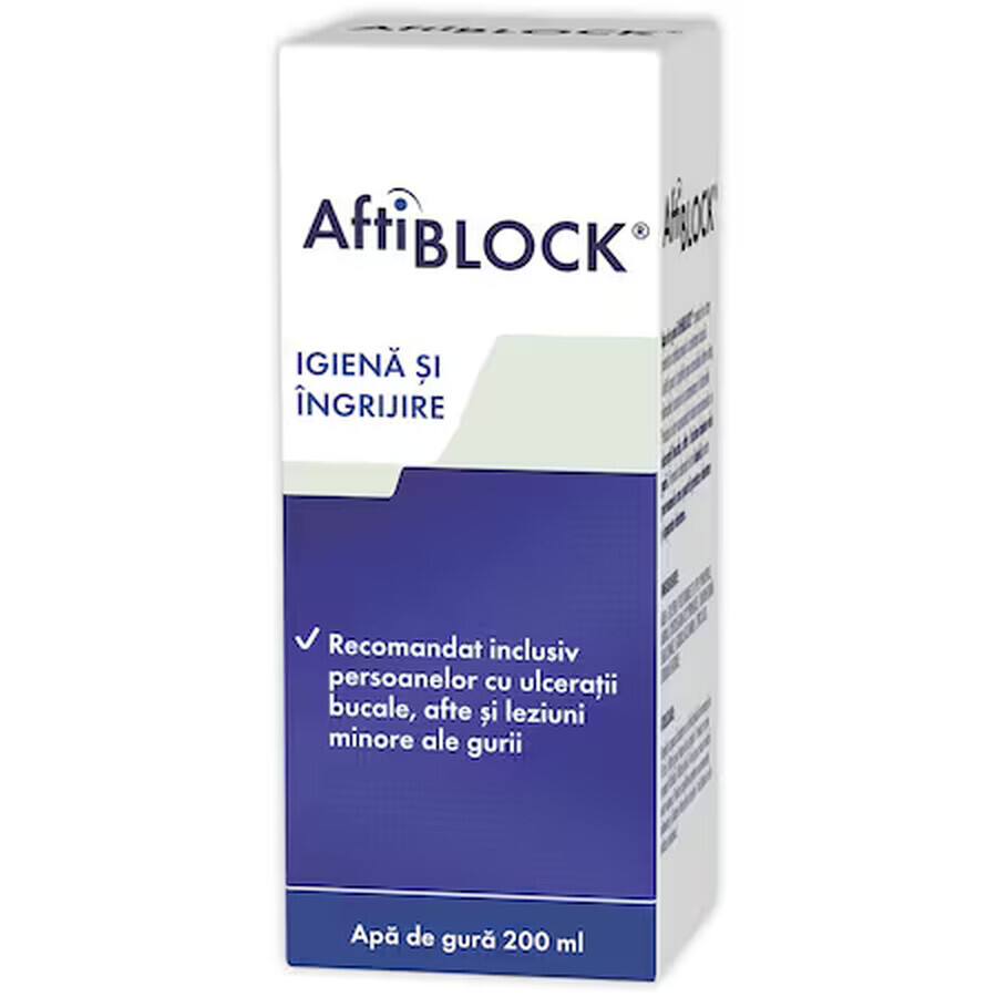 Collutorio Aftiblock, Zdrovit, 200 ml