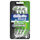 Maquinilla de afeitar desechable Blue3 Sensitive, 6 piezas, Gillette