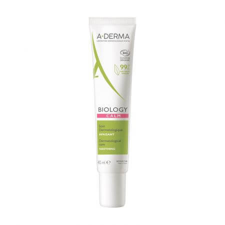 A-Derma Biology Crema calmanta, 40 ml