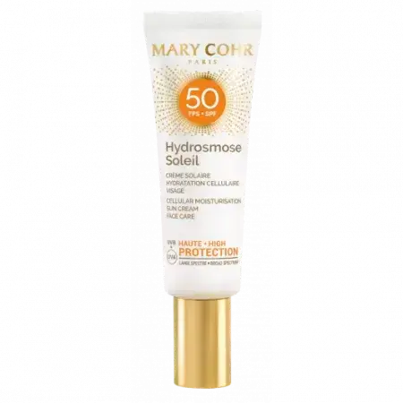 Crème visage Hydrosmose avec protection solaire SPF50, 50 ml, Mary Cohr