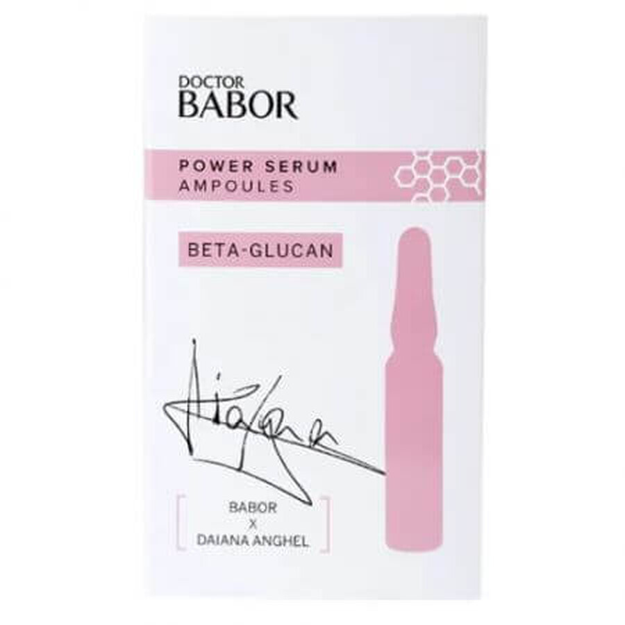 Babor x Daiana Anghel Beta Glucano fiale concentrate, effetto calmante, 7 fiale x 2 ml, Babor