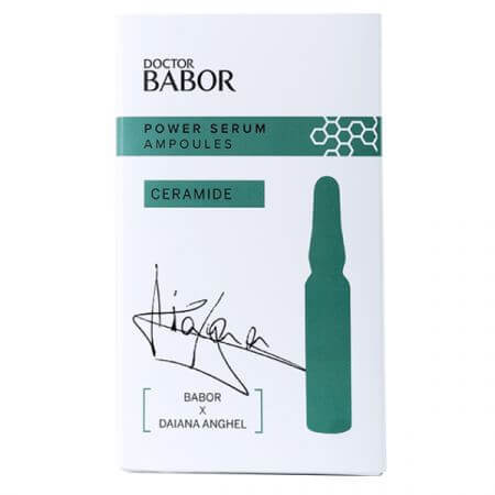 Fiale concentrate Babor x Daiana Anghel Ceramide effetto riparatore, 7 fiale x 2 ml, Babor