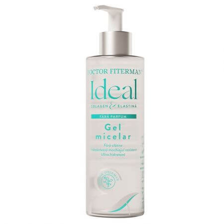 Gel micellare Ideal Sensitive al collagene ed elastina, 250 ml, Doctor Fiterman