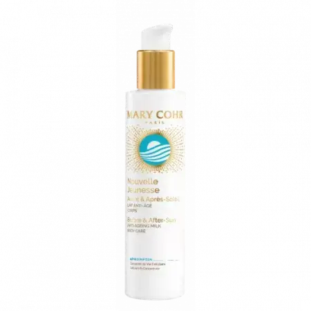 Lapte de corp Nouvelle Jeunesse Soleil inainte si post expunere la soare, 150 ml, Mary Cohr