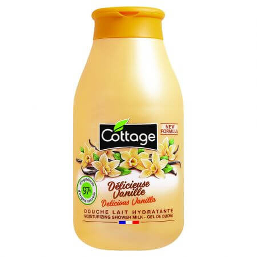 Leche de Ducha Hidratante Vainilla, 250 ml, Cottage