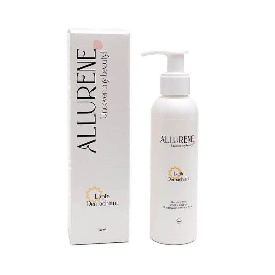 Latte detergente Uncover my beauty, 150 ml, Allurene