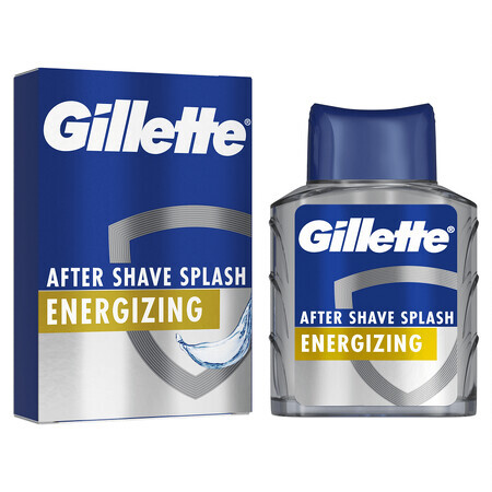 Loción para después del afeitado con aroma cítrico energizante, 100 ml, Gillette