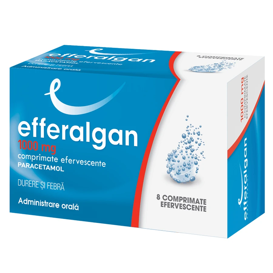 Efferalgan 1000mg, 8 tabletek musujących, Ursapharm Arzeimittel: ceny i cechy