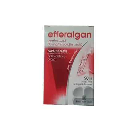 Efferalgan paediatric 3% - Oral solution, 90 ml, Bristol-Myers Squibb