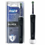 Cepillo de Dientes Eléctrico Vitality Pro Negro, Oral