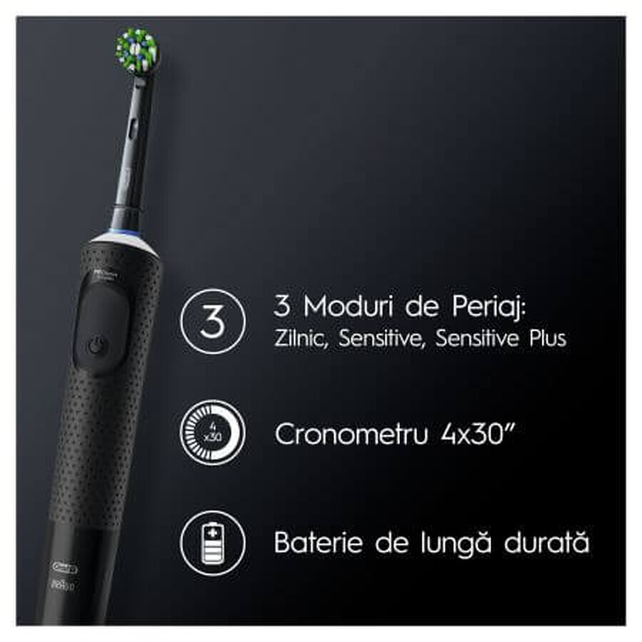 Cepillo de Dientes Eléctrico Vitality Pro Negro, Oral