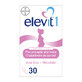 Elevit 1, Multivitaminas para la preconcepci&#243;n y el embarazo - Primer trimestre del embarazo, 30 comprimidos, Bayer