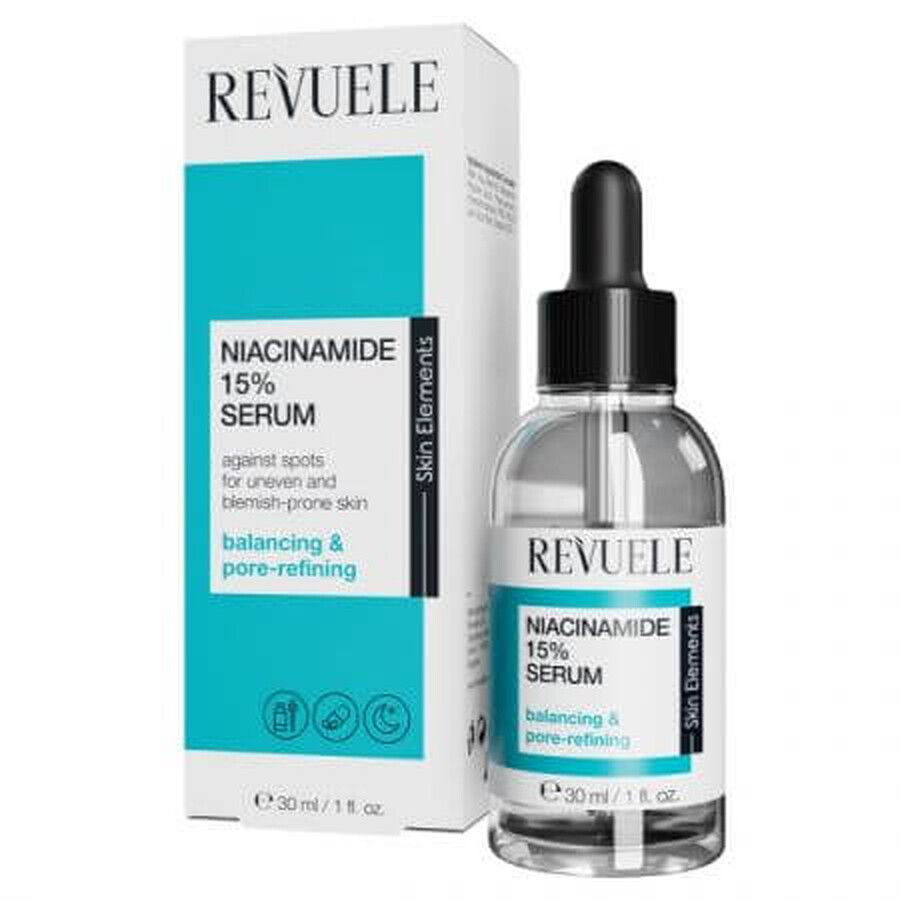 Sérum facial con niacinamida 15% para la seborregulación, 30 ml, Opiniones