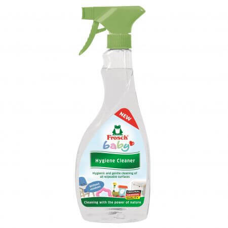 Solución limpiadora de superficies en spray Baby, 500 ml, Frosch