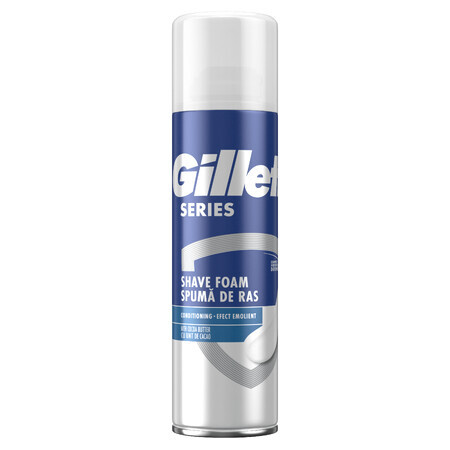 Gillette Cacaoboter Verzorgend Scheerschuim Series, 250 ml, Gillette