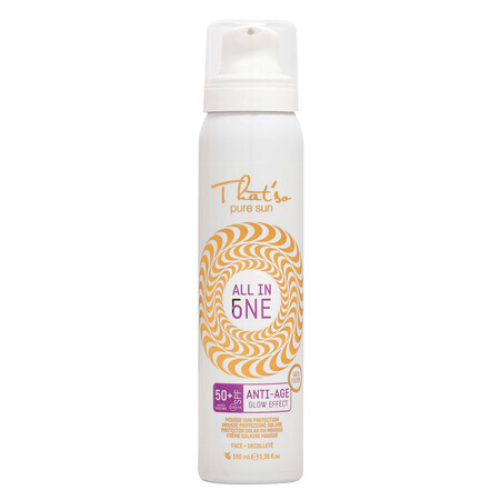 Espuma suave todo en uno SPF 50+, 100 ml, That So